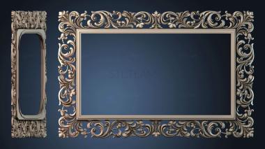 3D модель DZERKALO_RAMA_1844 (STL)