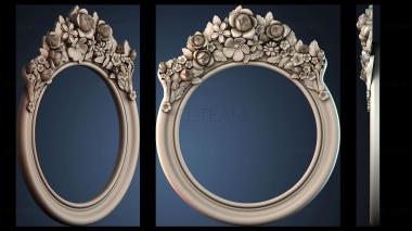 3D модель DZERKALO_RAMA_1847 (STL)