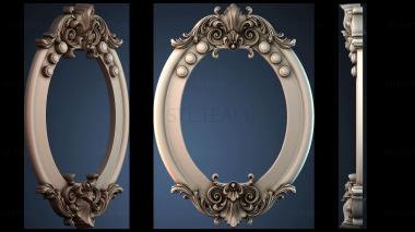 3D модель DZERKALO_RAMA_1848 (STL)
