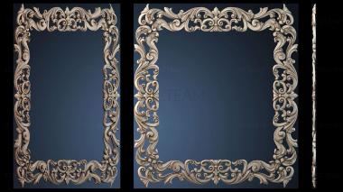 3D модель DZERKALO_RAMA_1855 (STL)