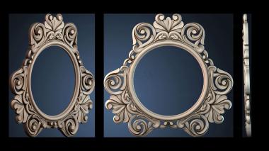 3D модель DZERKALO_RAMA_1859 (STL)