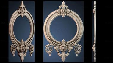 3D модель DZERKALO_RAMA_1860 (STL)