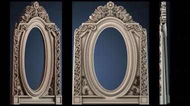 3D модель DZERKALO_RAMA_1866 (STL)