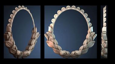 3D модель DZERKALO_RAMA_1867 (STL)