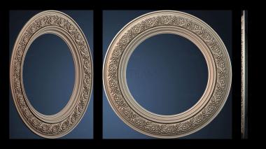 3D модель DZERKALO_RAMA_1868 (STL)