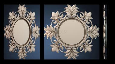 3D модель DZERKALO_RAMA_1884 (STL)