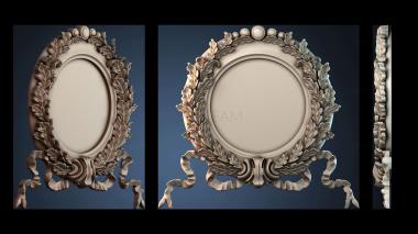 3D модель DZERKALO_RAMA_1890 (STL)