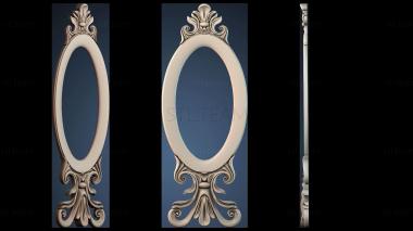 3D model Mirror frame pattern (STL)