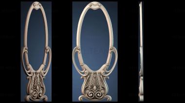 3D model Mirror frame pattern (STL)
