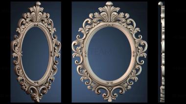 3D model Mirror frame pattern (STL)