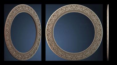 3D модель DZERKALO_RAMA_2058 (STL)