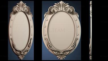 3D модель Узор рамы зеркала (STL)