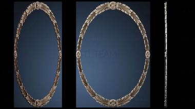 3D модель Изысканная рамка для картины (STL)