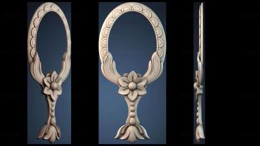 3D model Ornate Decorative Mirror (STL)