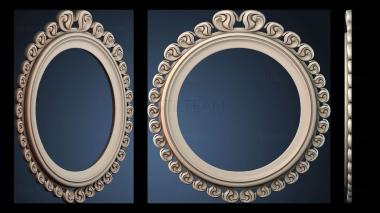 3D модель Образец рамы зеркала (STL)