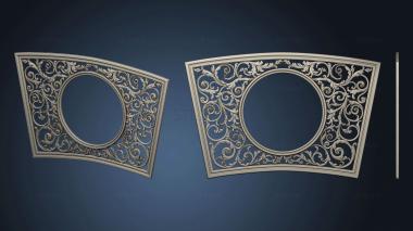 3D model Ornament of a part of the iconostasis (STL)