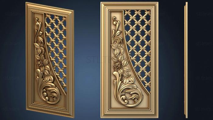 3D model Carved wall panel (STL)