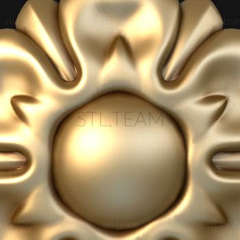 3D model Round petals (STL)