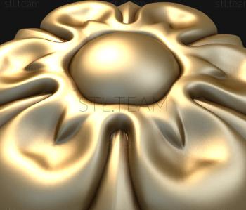 3D model Round petals (STL)