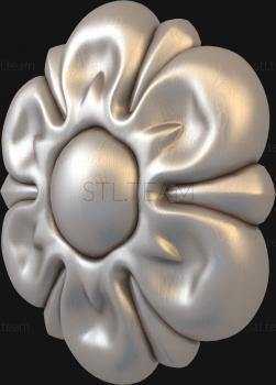 3D model Round petals (STL)