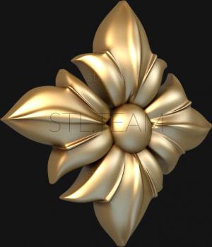 3D модель Ромб из лилий (STL)