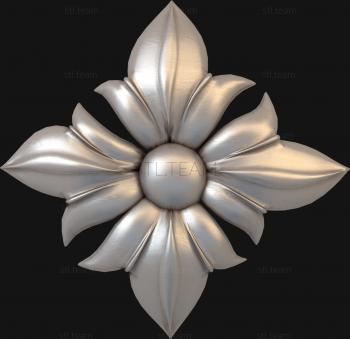 3D model Rhombus of lilies (STL)