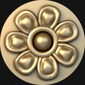 3D model Convex flower (STL)