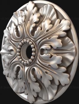 3D модель Акант цветок (STL)