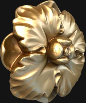 3D модель Объёмный цветок (STL)