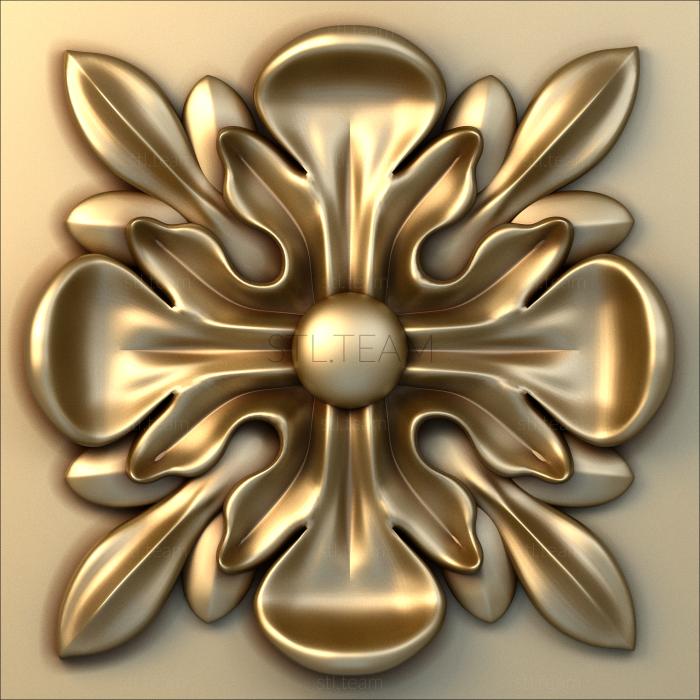 3D model Square flower (STL)