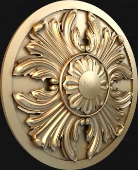 3D model Flower with acanthus (STL)