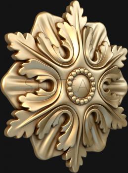 3D model Snowflake acanthus (STL)