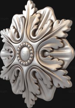 3D model Snowflake acanthus (STL)