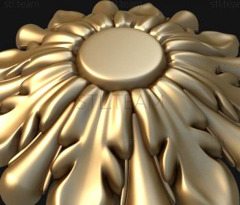 3D model Convex snowflake (STL)