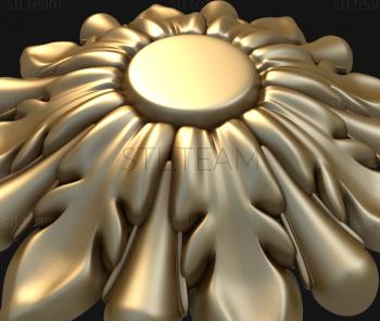 3D model Convex snowflake (STL)