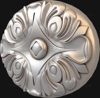 3D model Petals in an oval (STL)