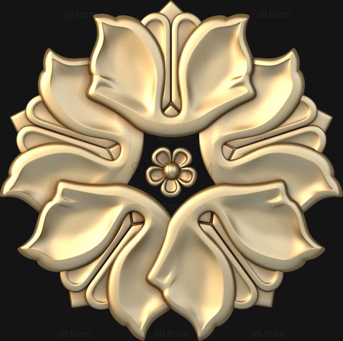 3D model Plucked petals (STL)