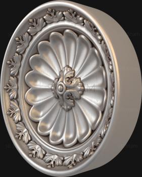 3D модель Ромашковая тарелка (STL)