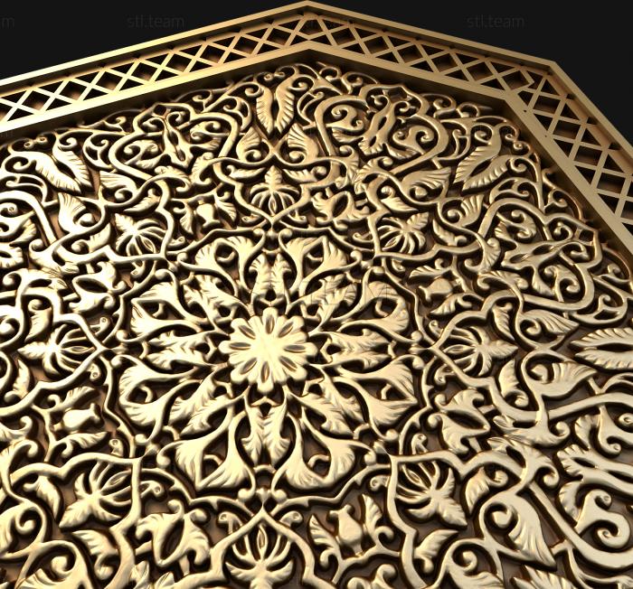 Розетки Turkish motif