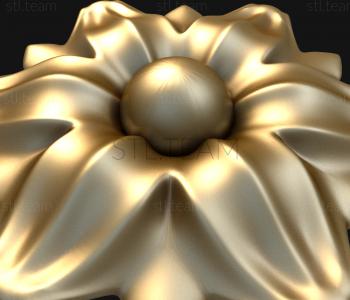 3D модель Пасленовый цветок (STL)