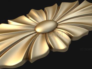 3D model Brooch oval (STL)
