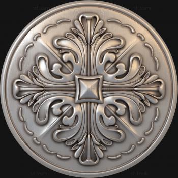 3D model Acanthus on the shield (STL)