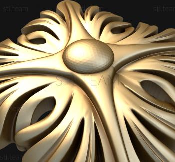 3D model Sea flowers (STL)