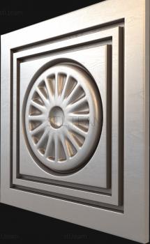 3D model Wheel in the square (STL)