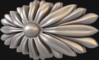 3D model Oval thorn (STL)