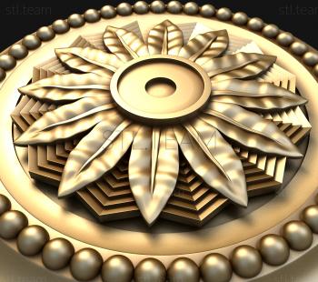 3D model Sunflower pearl (STL)