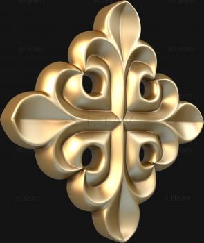 3D model Lilies of symmetry (STL)