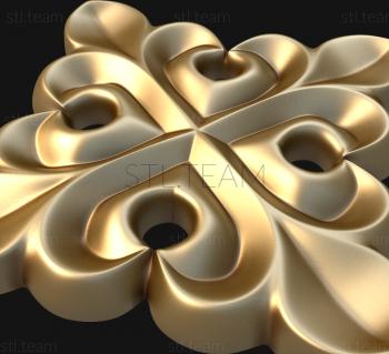 3D модель Лилии симметрия (STL)