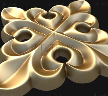 3D модель Лилии симметрия (STL)