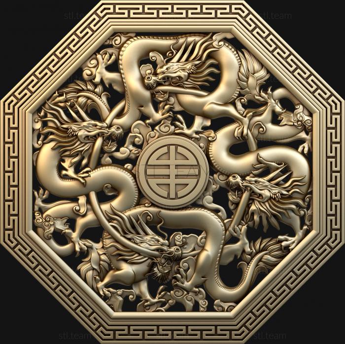Розетки Chinese dragons